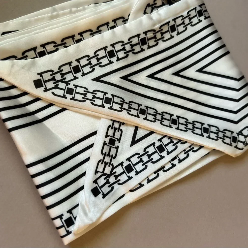 Boho striped Scarf S104